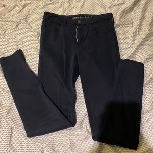 Navy American Eagle Pants